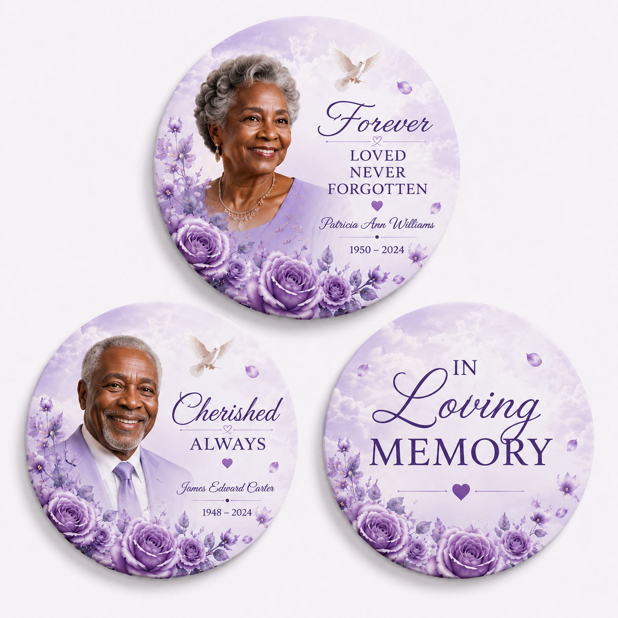 Memorial Buttons