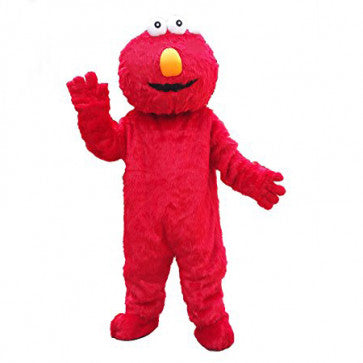 Red Muppet- Costume with staff
